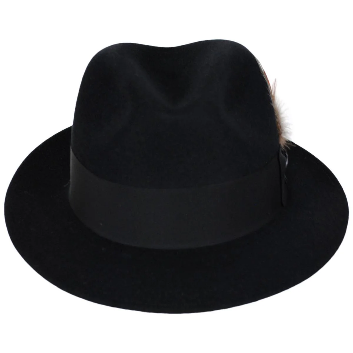 Saxon Fur Felt Fedora Hat - Image 4