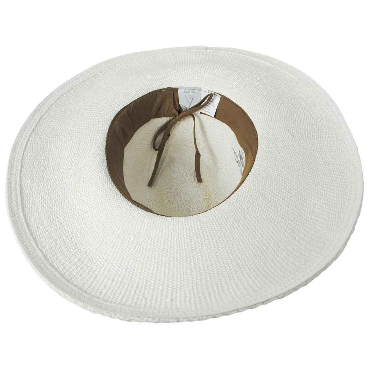 Saylor Wide Brim Toyo Straw Fedora Hat - Image 10