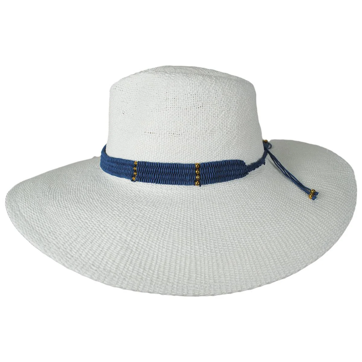 Saylor Wide Brim Toyo Straw Fedora Hat - Image 8