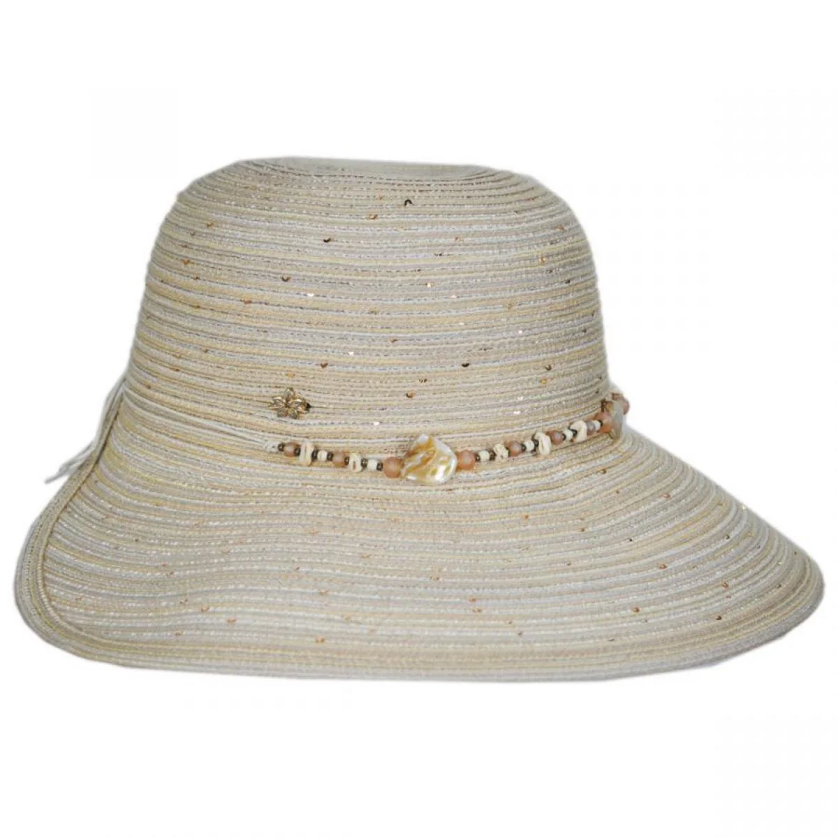 Scallop Braid Facesaver Hat - Image 3