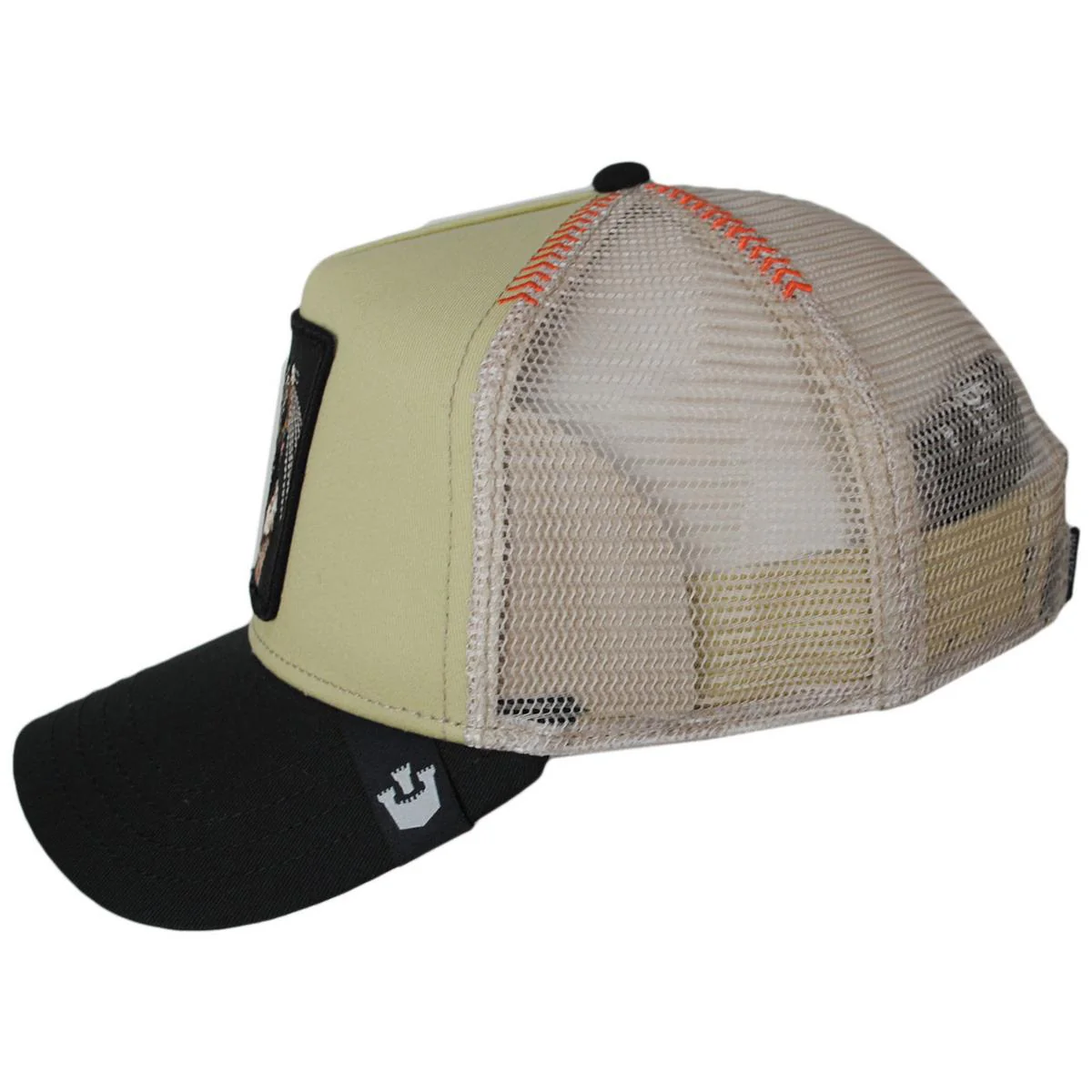 Seal Mesh Trucker Snapback Baseball Cap - Image 3