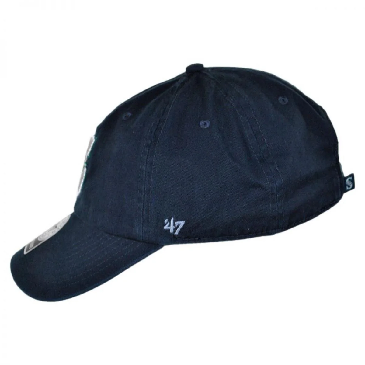 Seattle Mariners MLB Clean Up Strapback Baseball Cap Dad Hat - Image 3