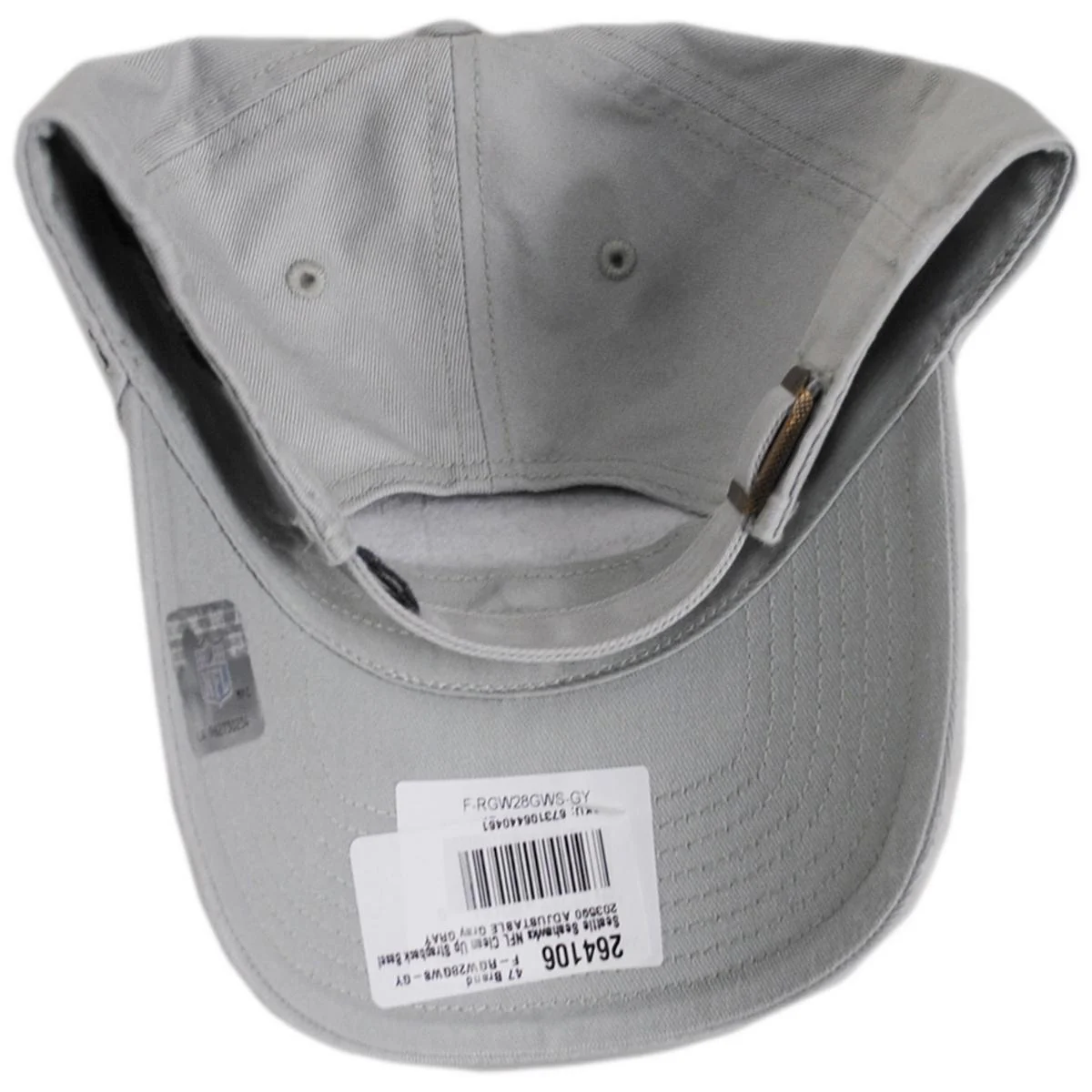 Seattle Seahawks NFL Clean Up Strapback Baseball Cap Dad Hat - Image 8
