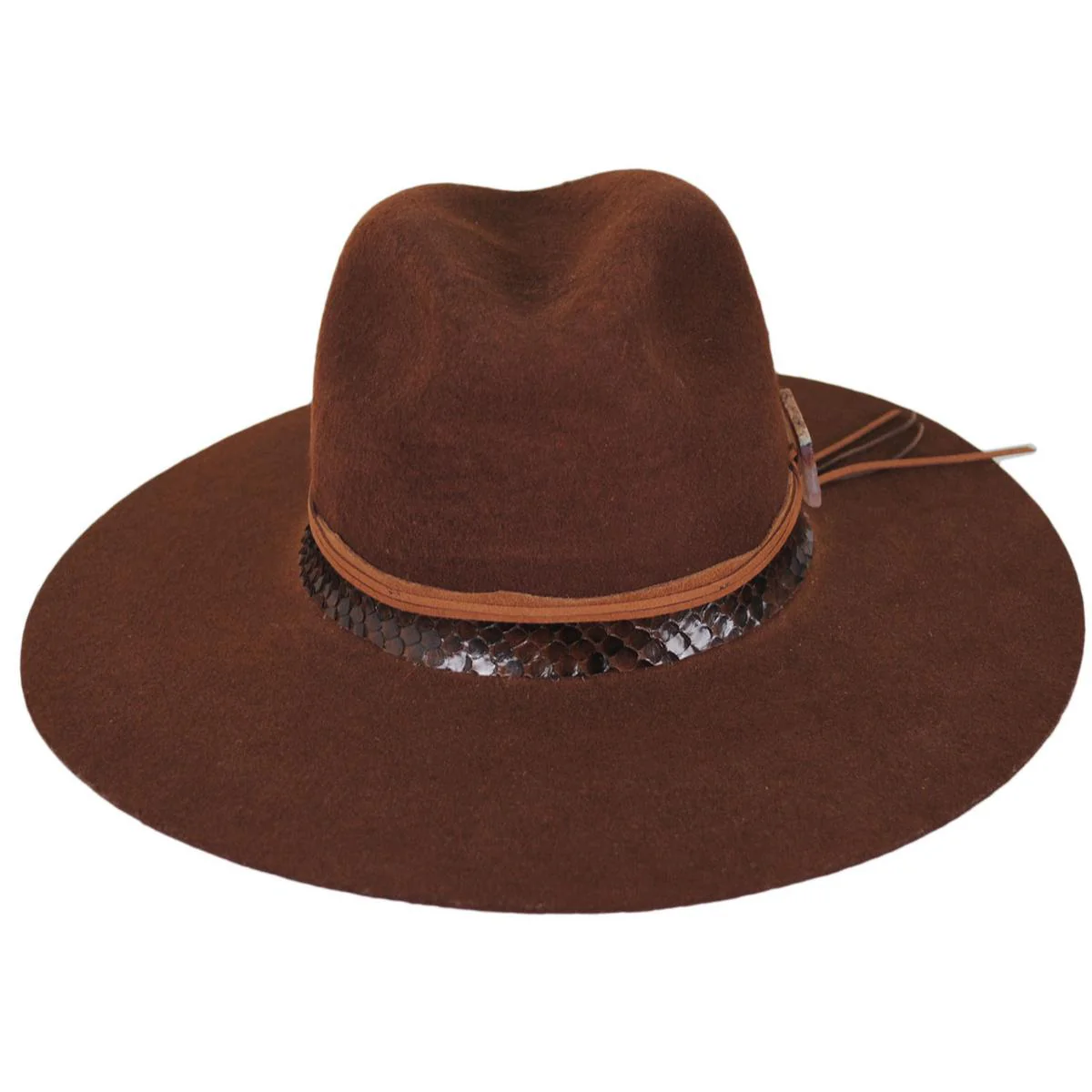 Sedona Wool Felt Fedora Hat - Image 2
