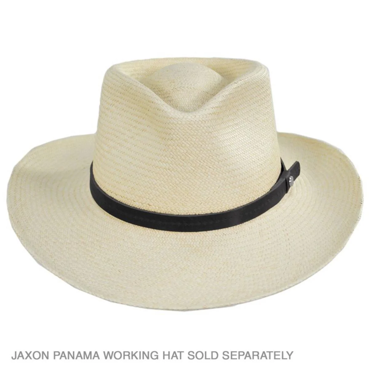Shield Star Debossed Vegan Leather Hat Band - Image 4