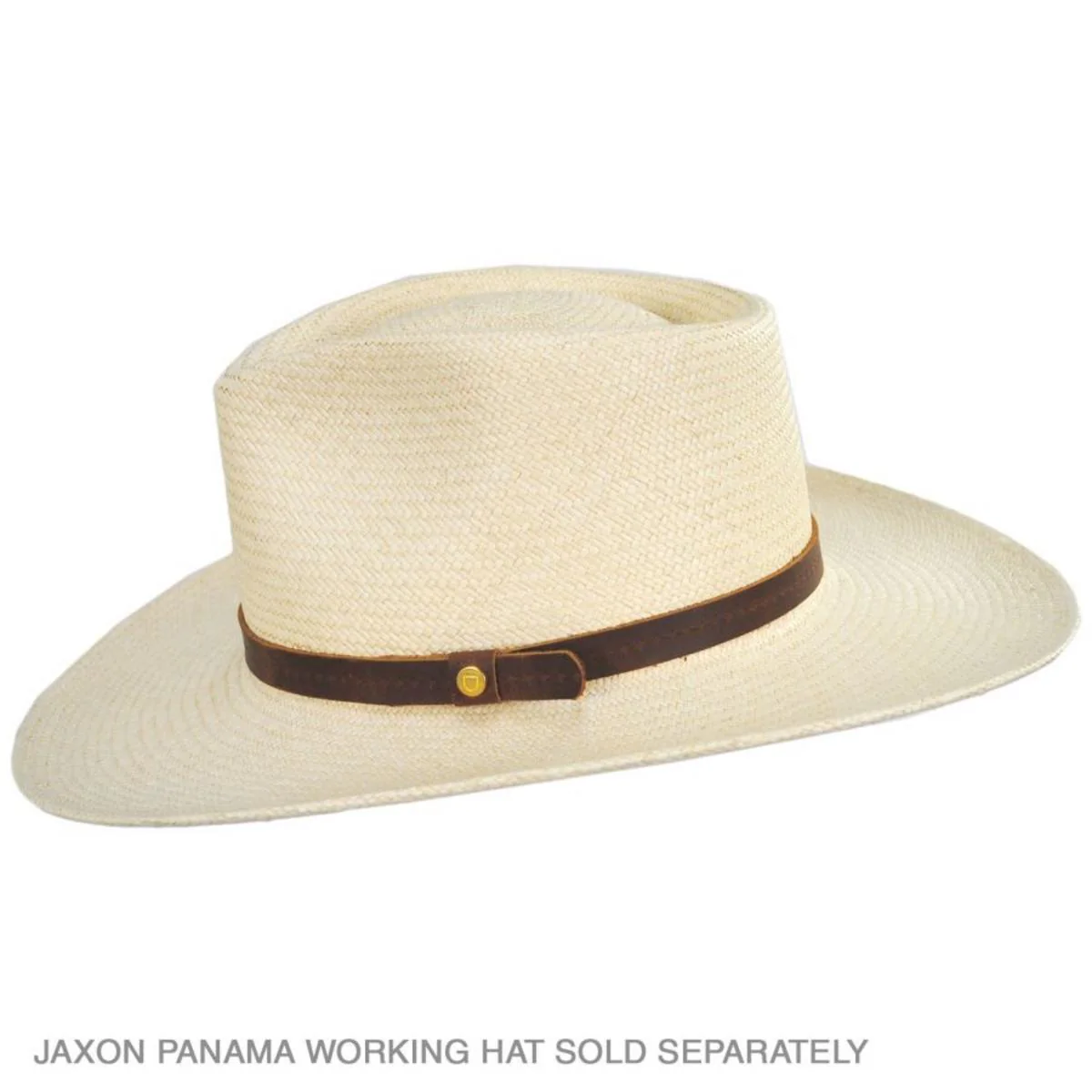 Shield Star Debossed Vegan Leather Hat Band - Image 9