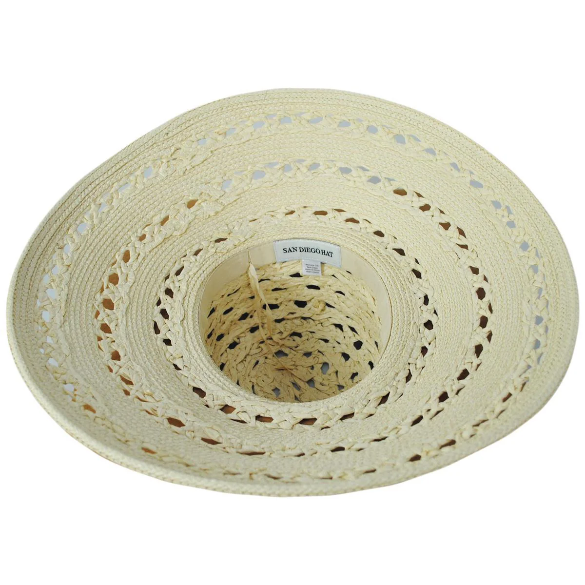 Sierra Toyo Straw Lampshade Sun Hat - Image 11