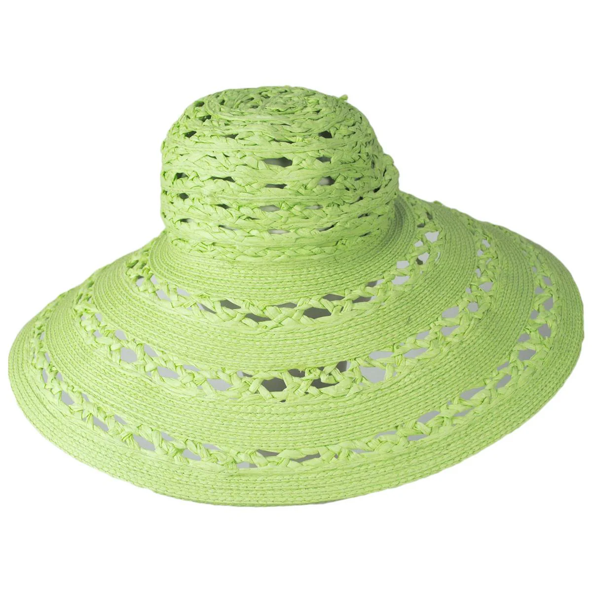 Sierra Toyo Straw Lampshade Sun Hat - Image 13