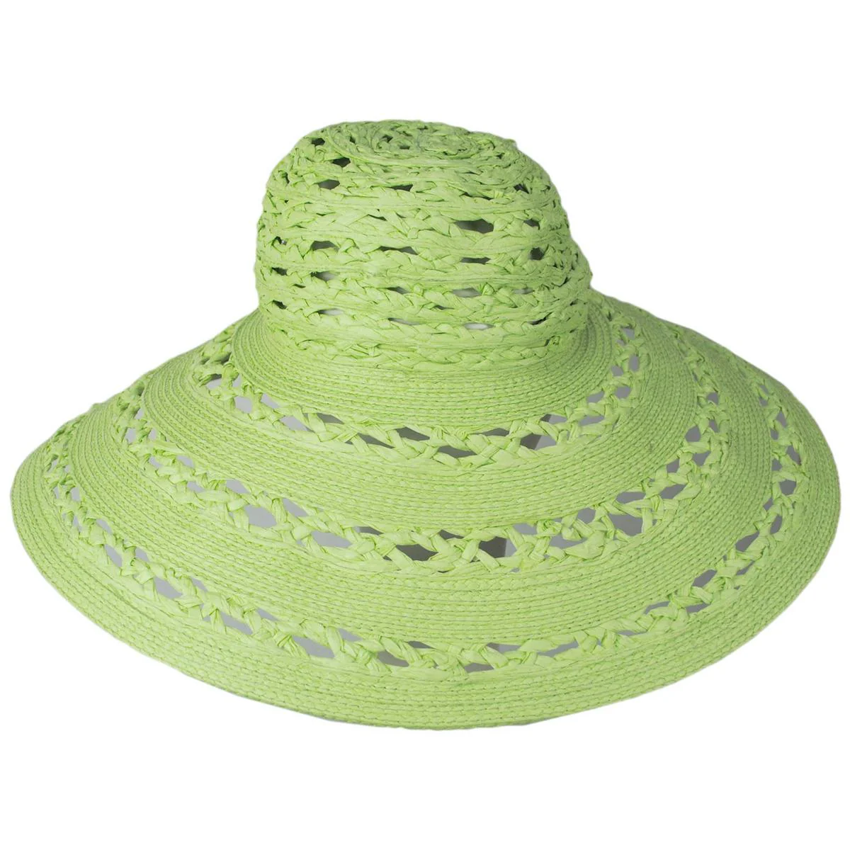 Sierra Toyo Straw Lampshade Sun Hat - Image 15