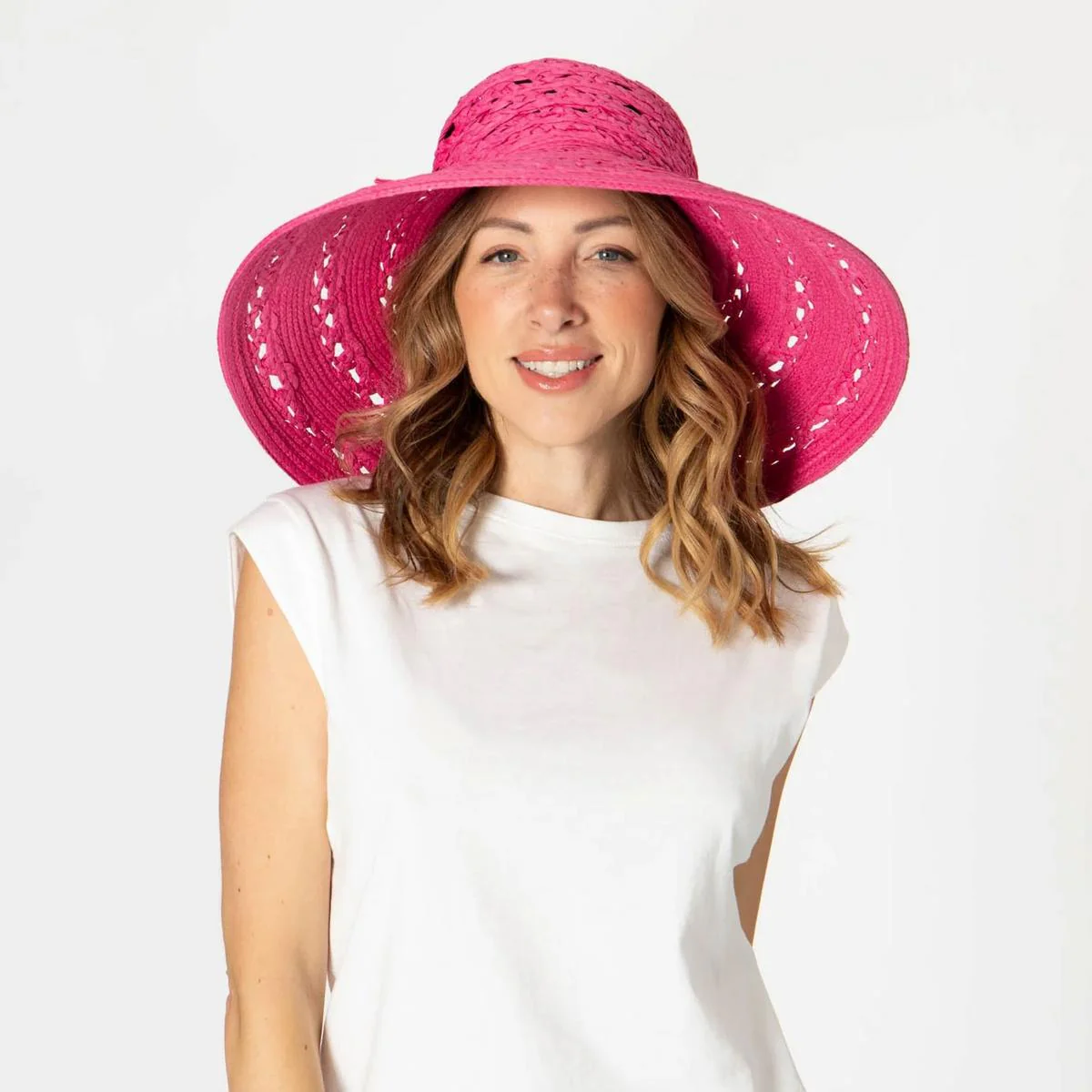 Sierra Toyo Straw Lampshade Sun Hat - Image 2