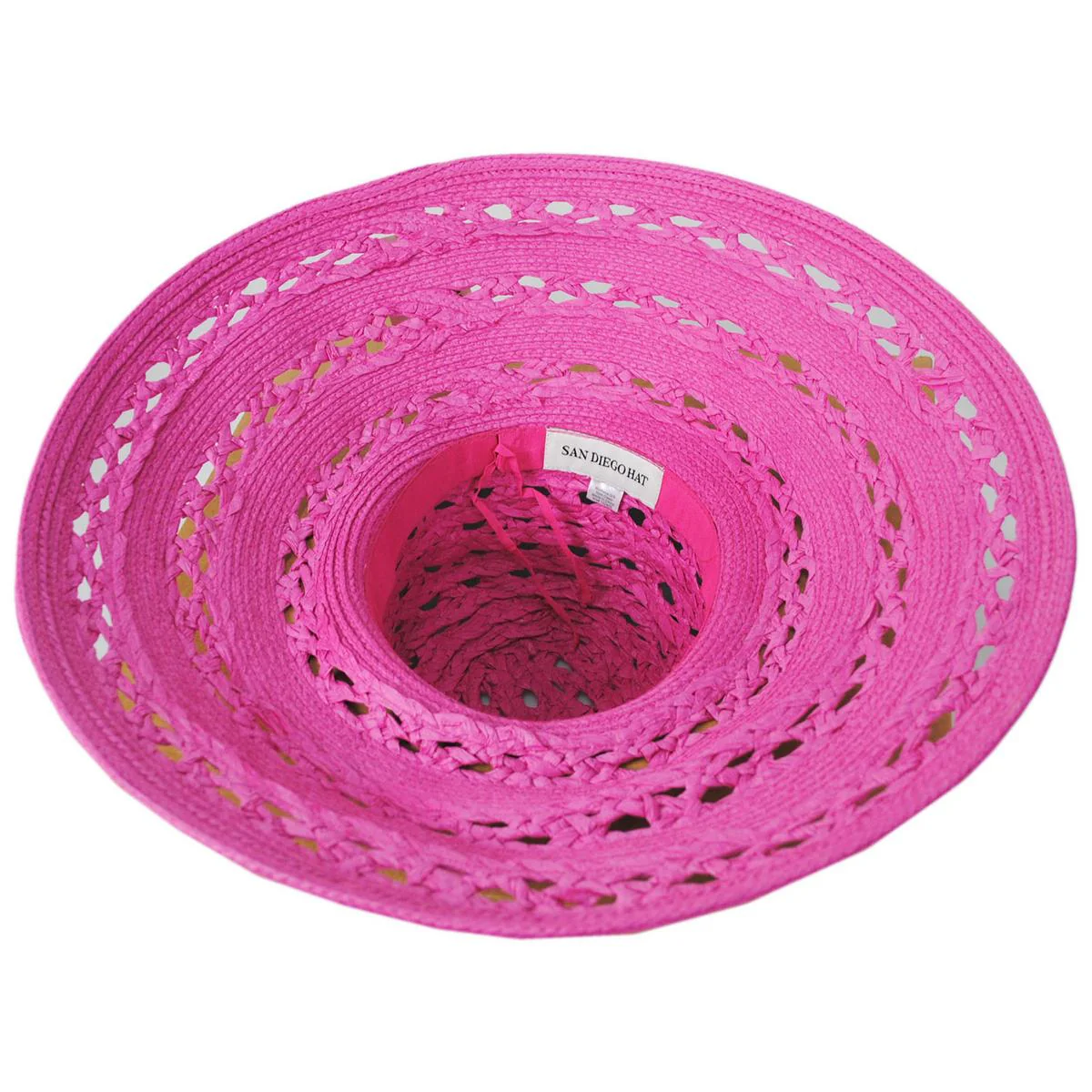 Sierra Toyo Straw Lampshade Sun Hat - Image 5