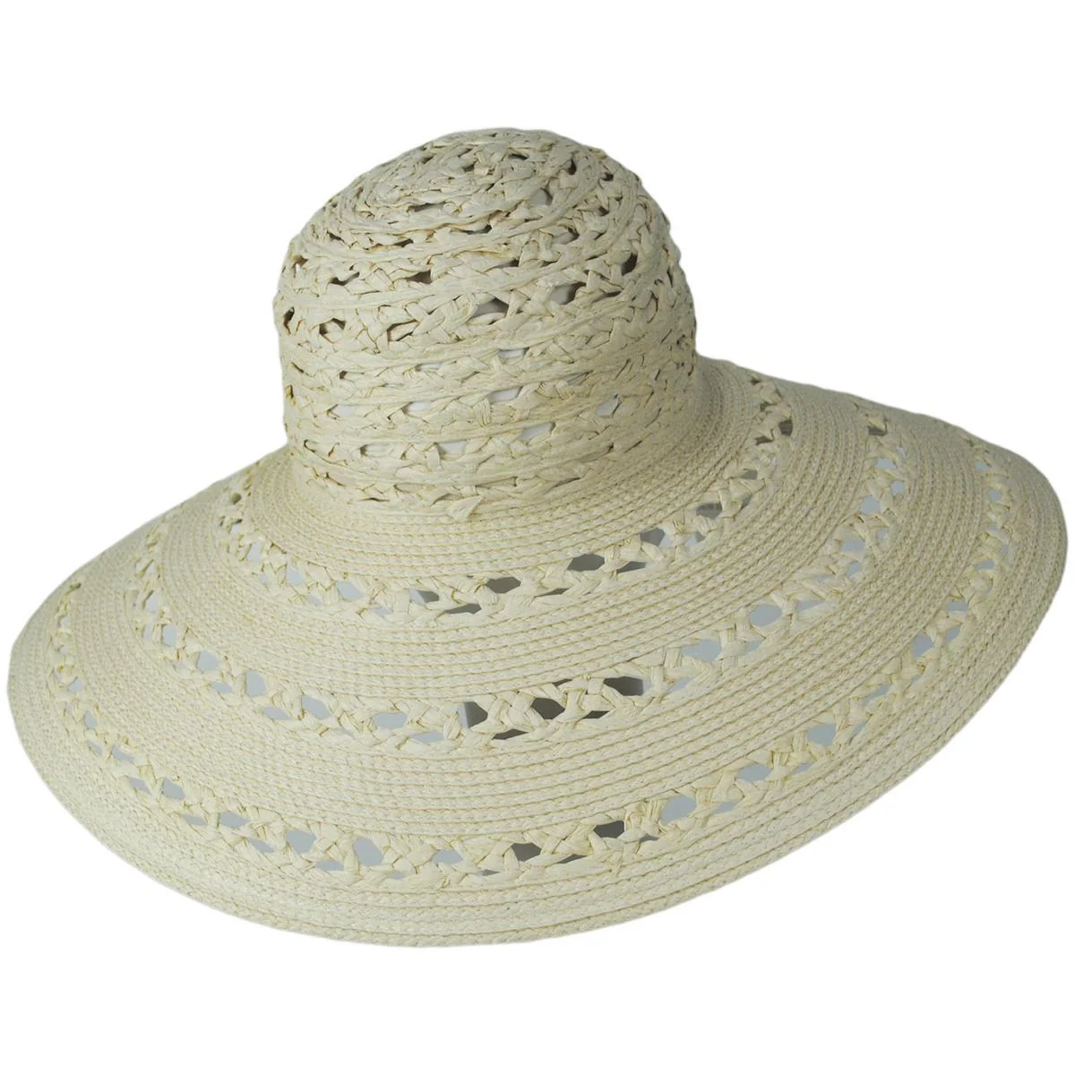 Sierra Toyo Straw Lampshade Sun Hat - Image 7