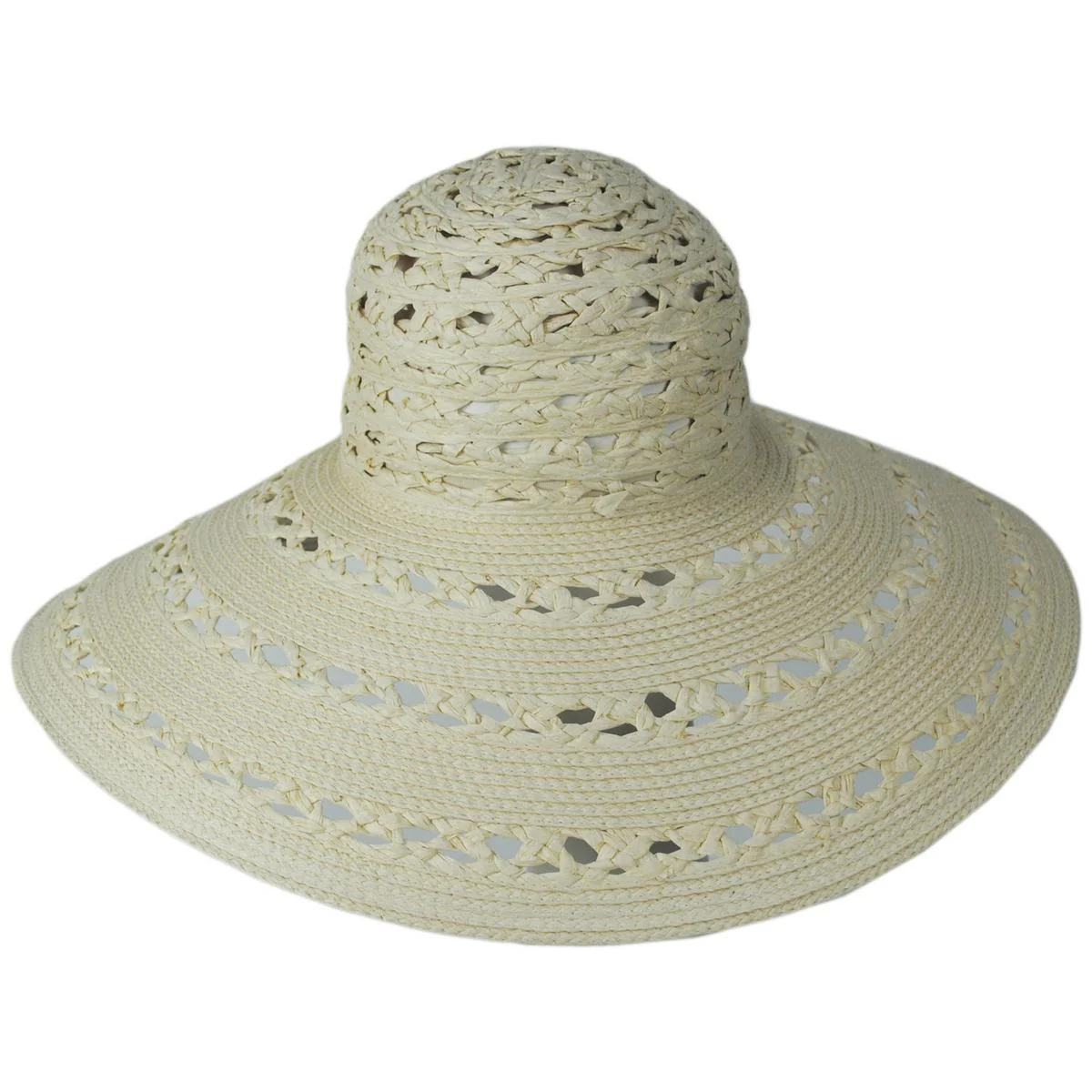 Sierra Toyo Straw Lampshade Sun Hat - Image 9