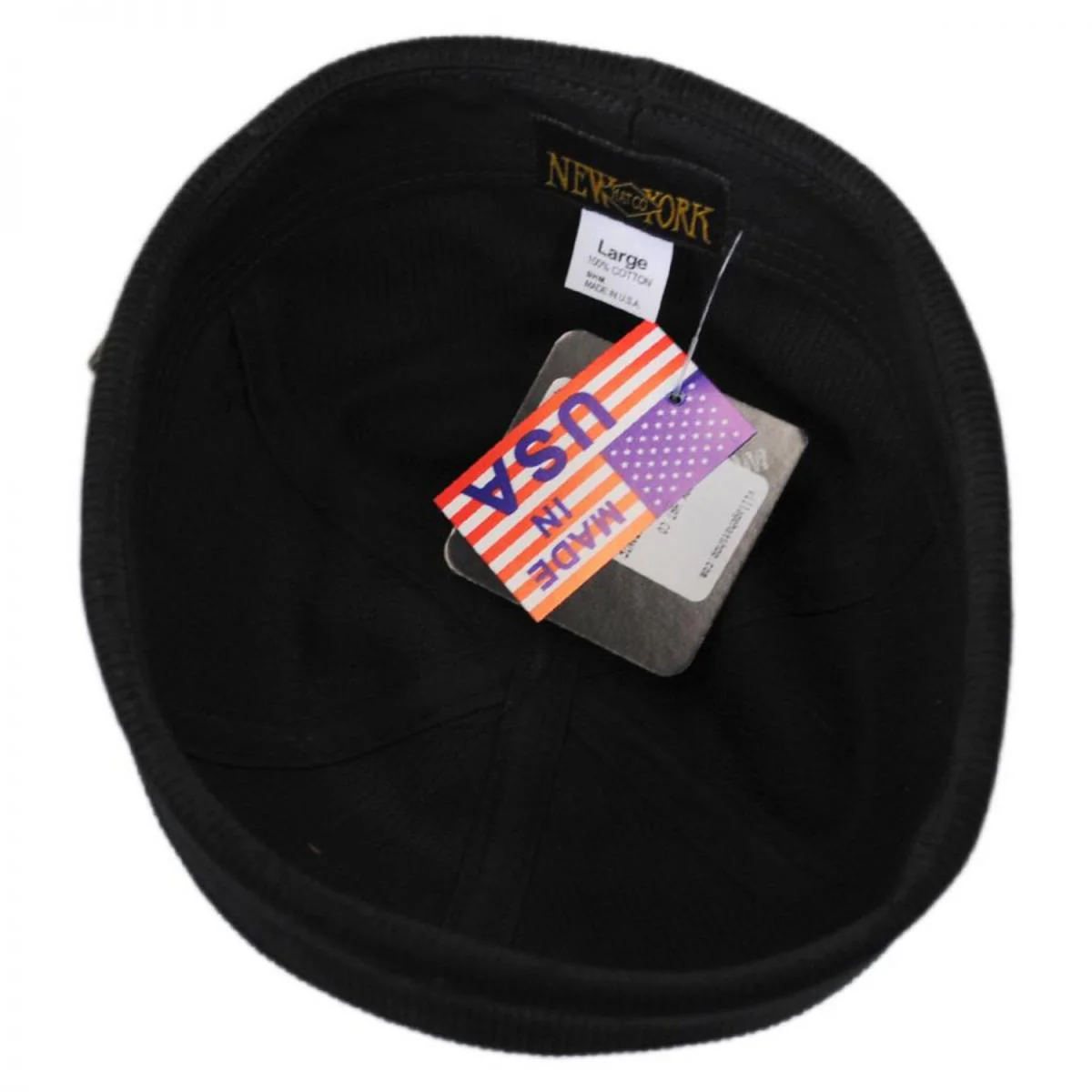 Six Panel Corduroy Skull Cap Beanie Hat - Image 3