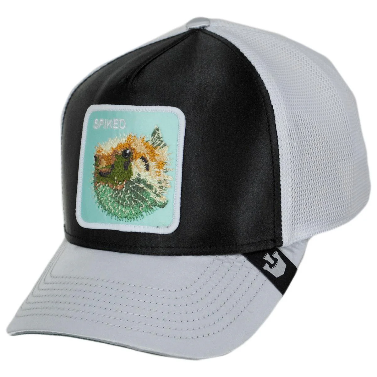 Spiked Mesh Trucker Snapback Baseball Cap