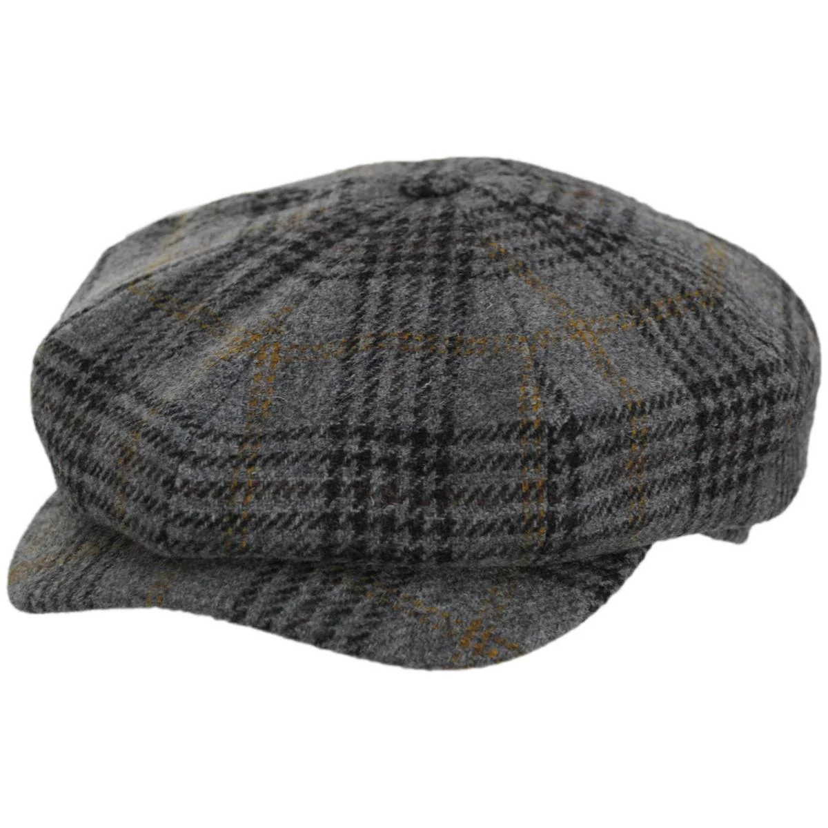 Sport Check Wool Newsboy Cap