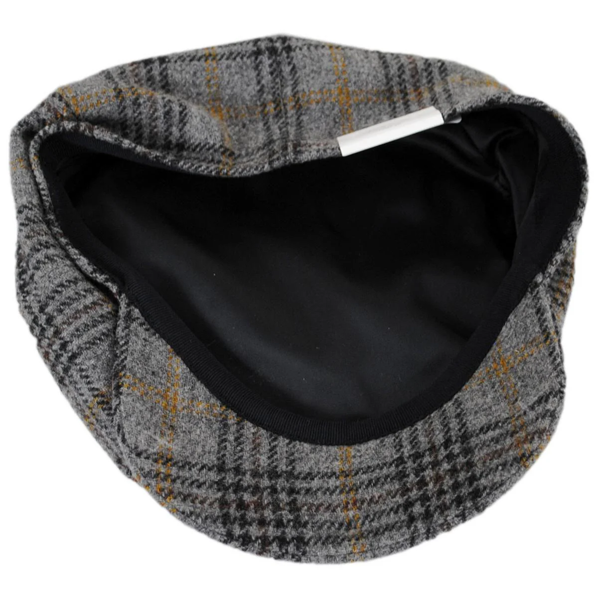 Sport Check Wool Newsboy Cap - Image 4