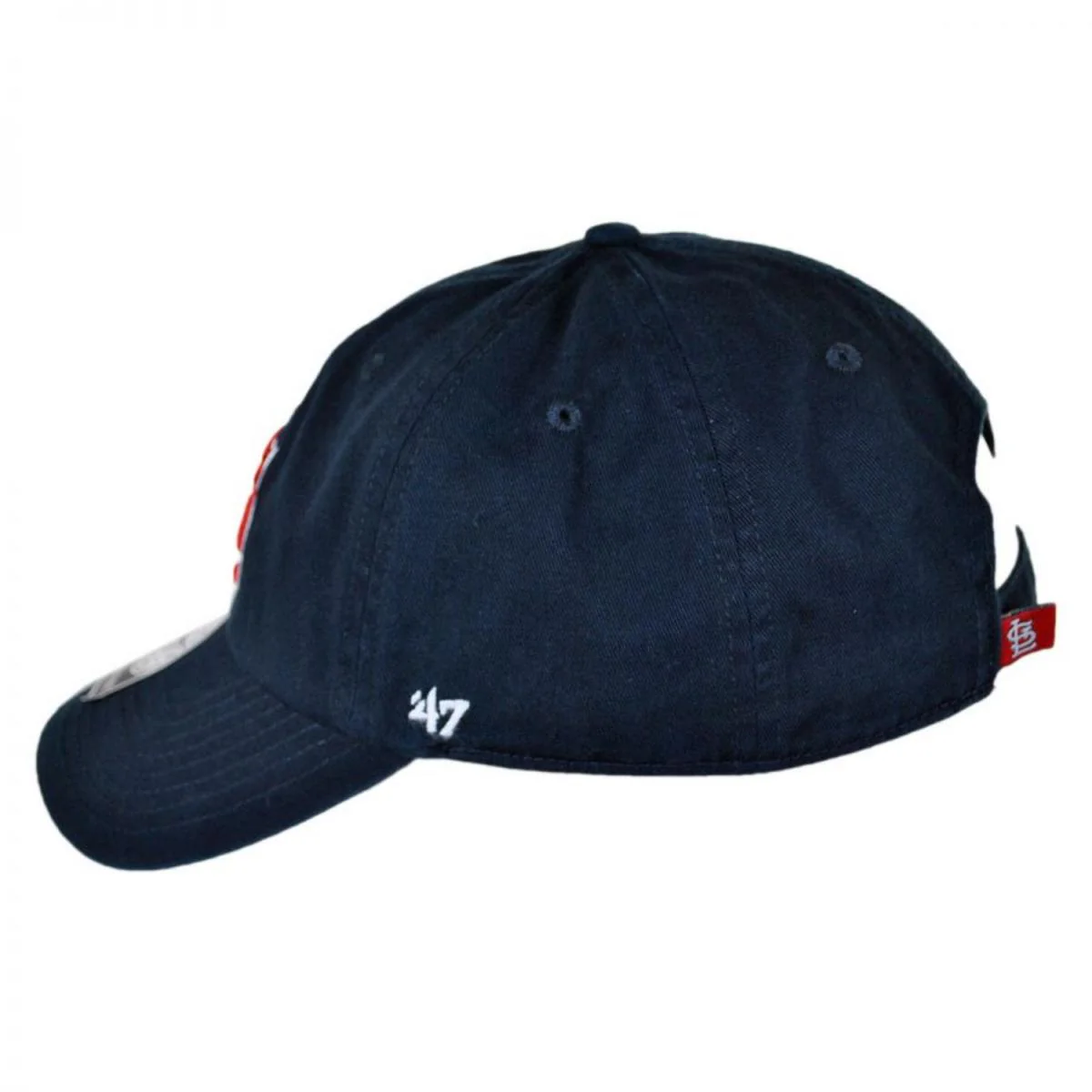 St Louis Cardinals MLB Clean Up Strapback Baseball Cap Dad Hat - Image 3