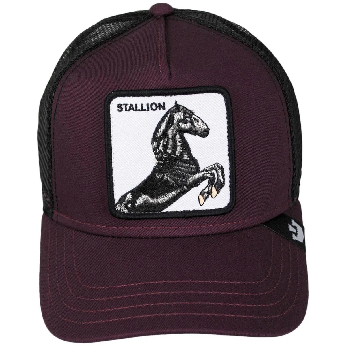 Stallion Mesh Trucker Snapback Baseball Cap - Image 10