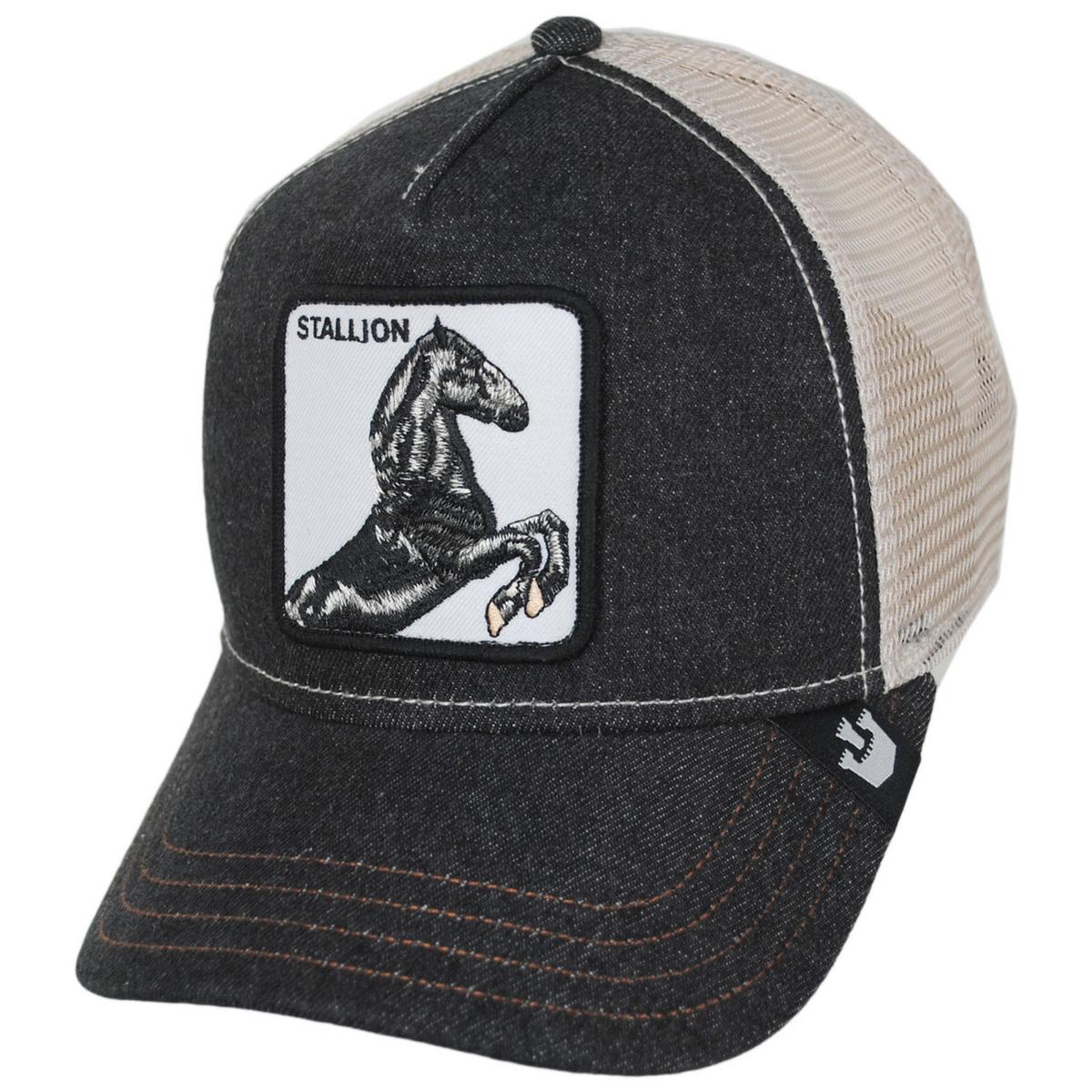 Stallion Mesh Trucker Snapback Baseball Cap - Image 13