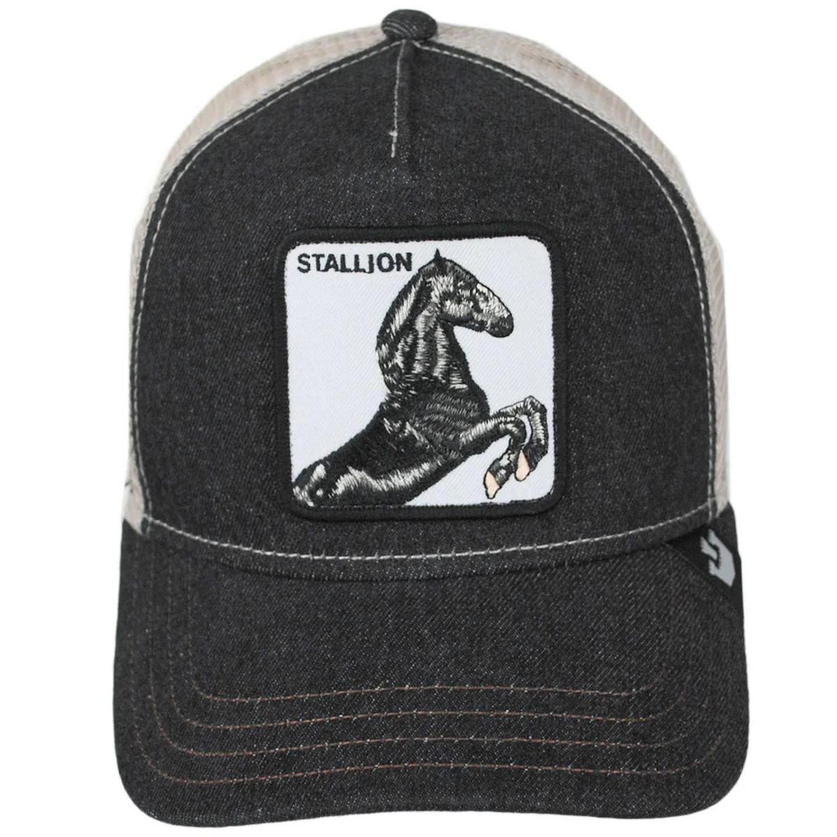 Stallion Mesh Trucker Snapback Baseball Cap - Image 14