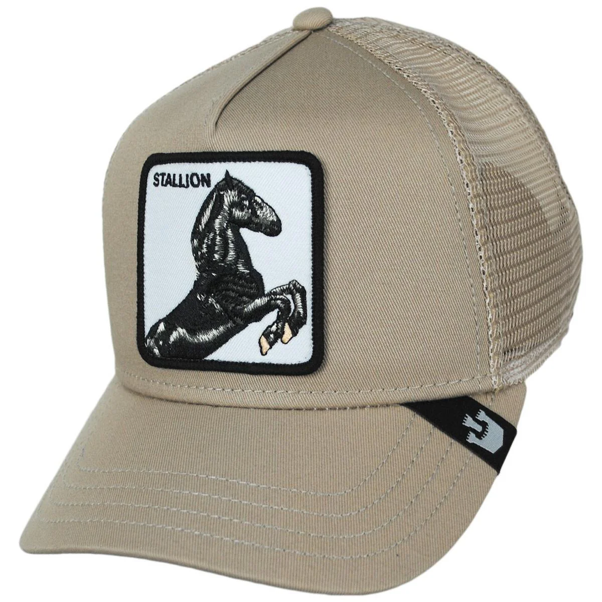 Stallion Mesh Trucker Snapback Baseball Cap - Image 5