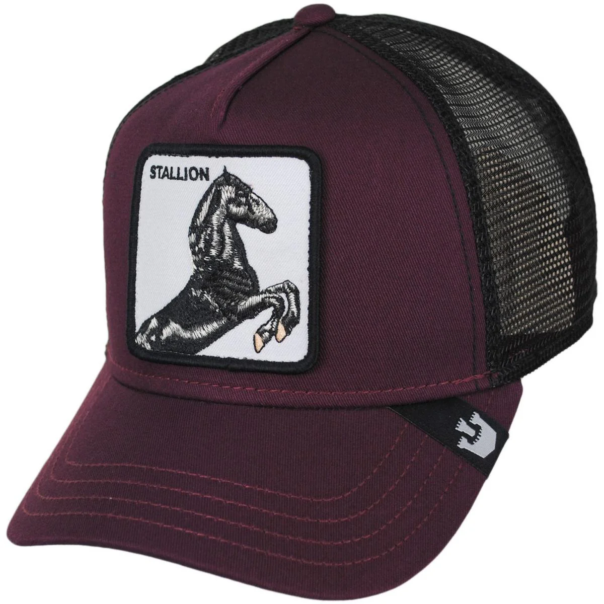 Stallion Mesh Trucker Snapback Baseball Cap - Image 9