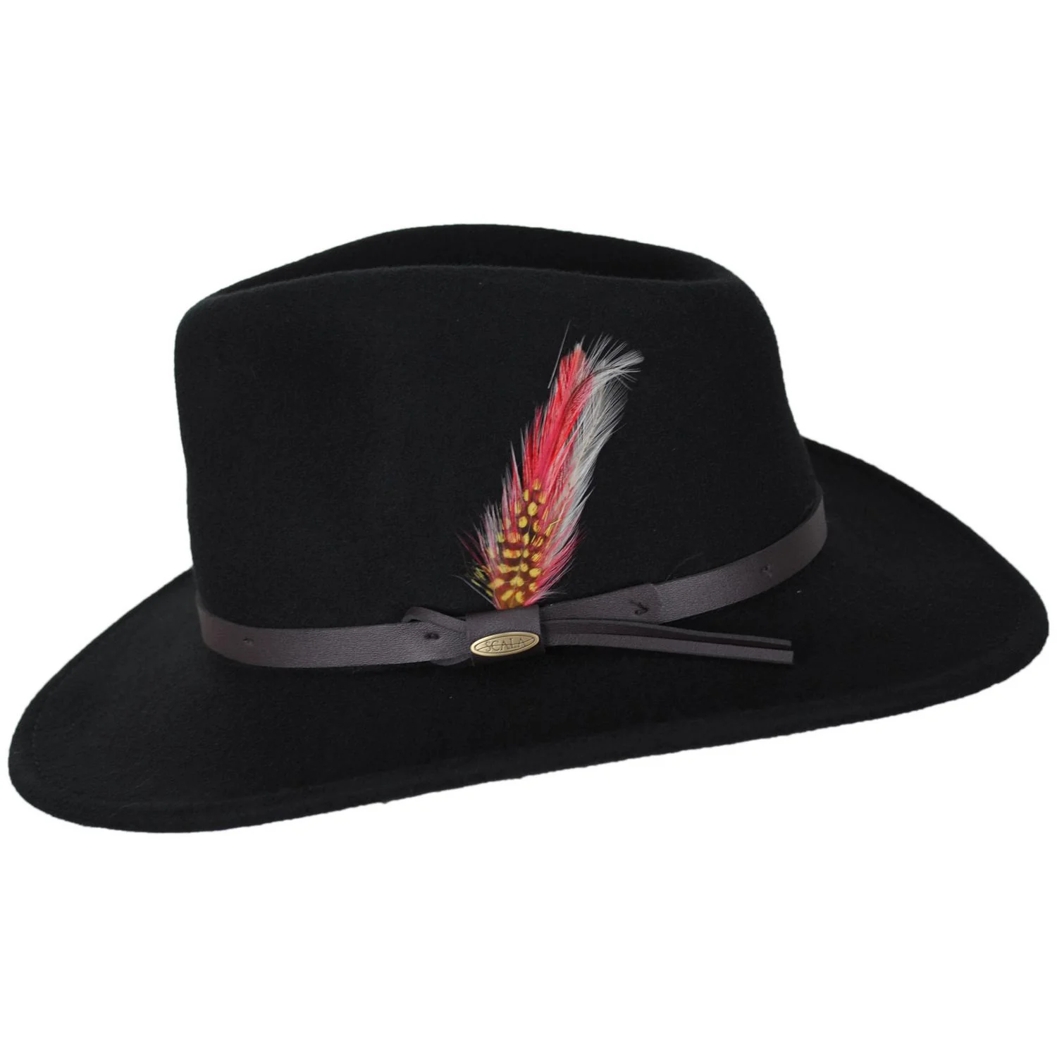 Stampede Wool Crushable Outback Hat - Image 3