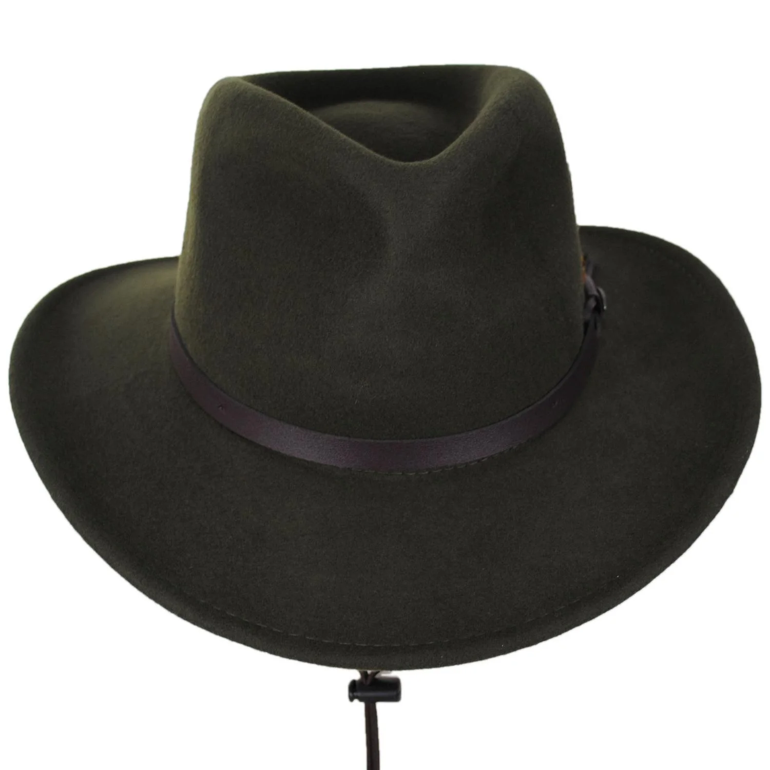 Stampede Wool Crushable Outback Hat - Image 6