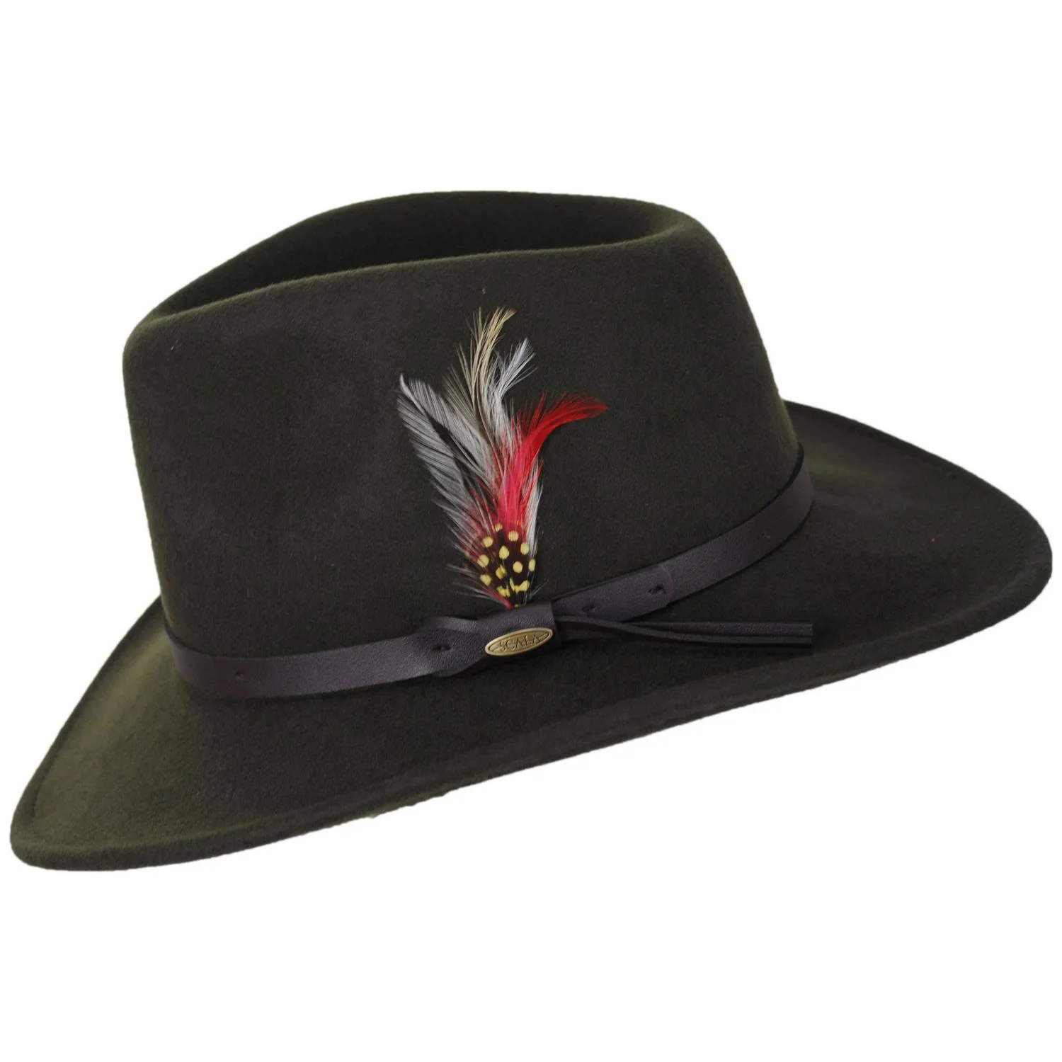 Stampede Wool Crushable Outback Hat - Image 7