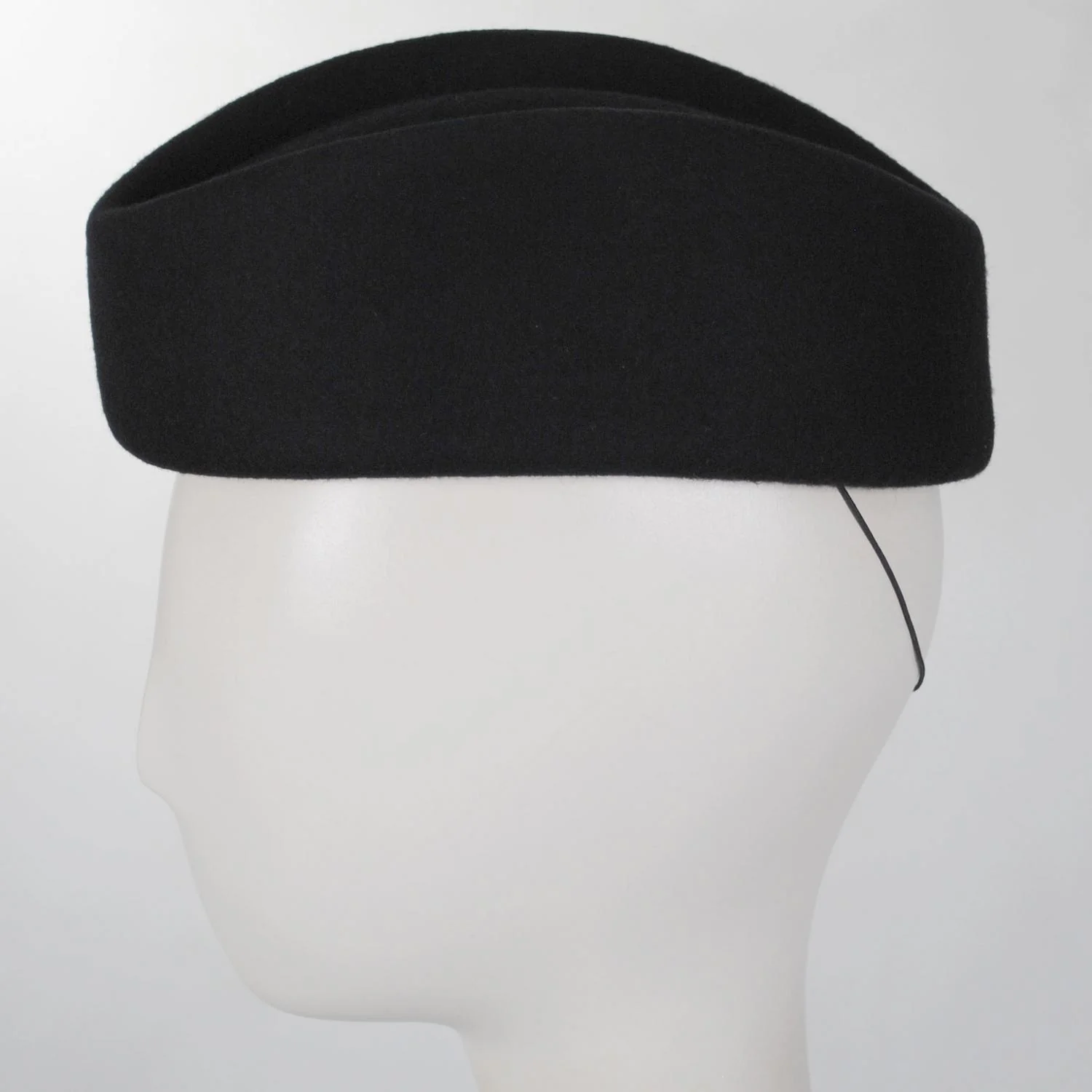 Stewardess Wool Felt Pillbox Hat - Image 10