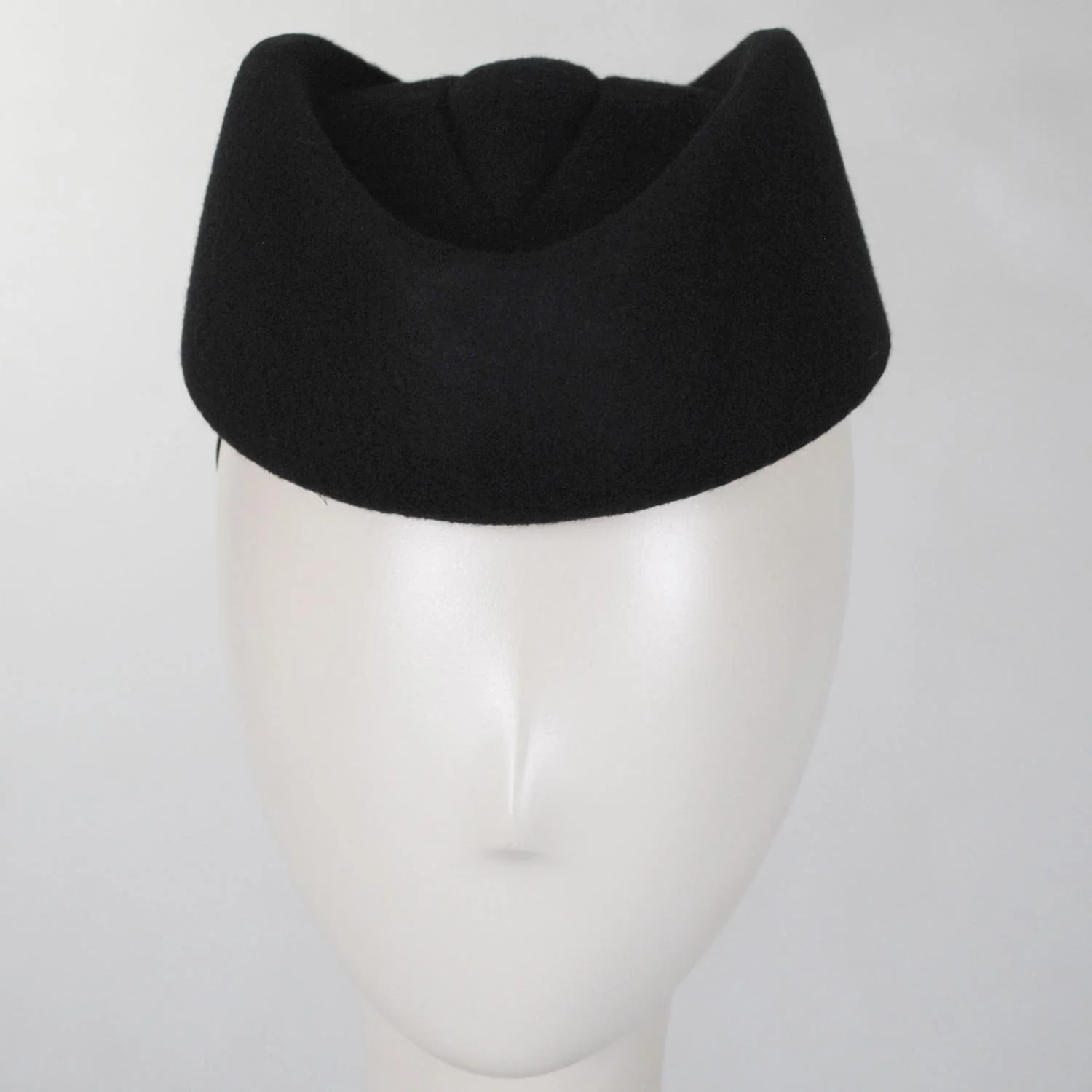 Stewardess Wool Felt Pillbox Hat - Image 8
