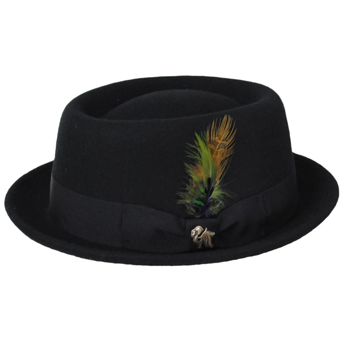 Stingy Brim Wool Felt Pork Pie Hat - Image 4