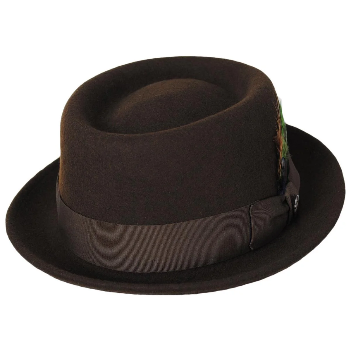 Stingy Brim Wool Felt Pork Pie Hat - Image 6