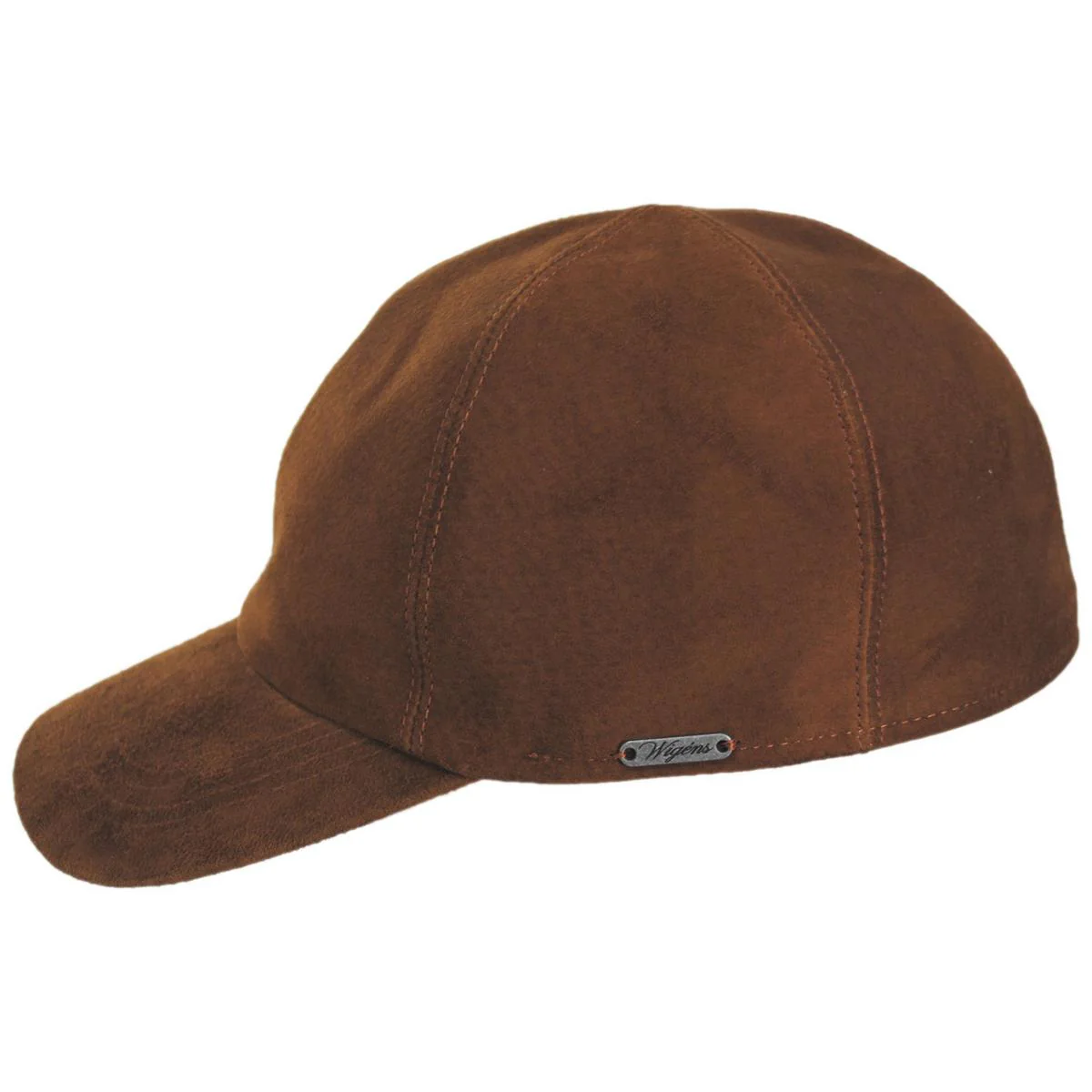 Suede Classic Fitted Baseball Cap - Image 3