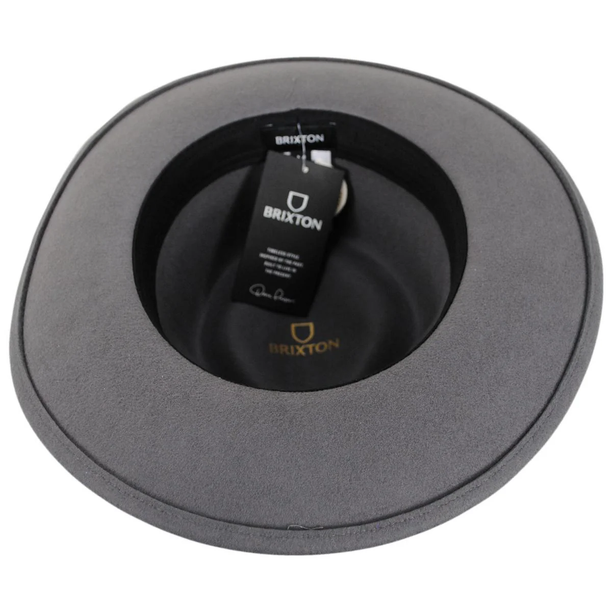 Swindle Convertabrim Wool Felt Fedora Hat - Image 5