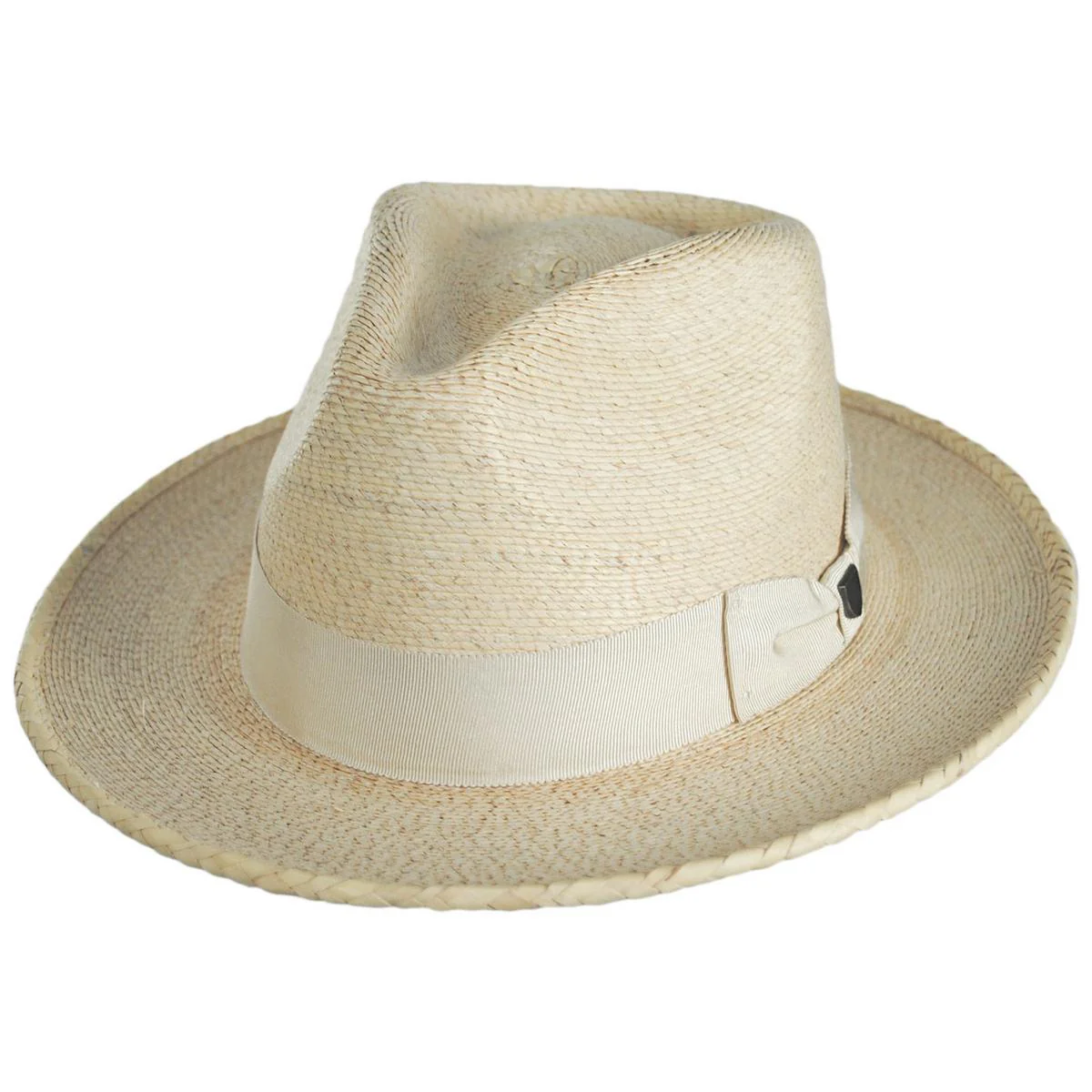 Swindle Palm Straw Fedora Hat