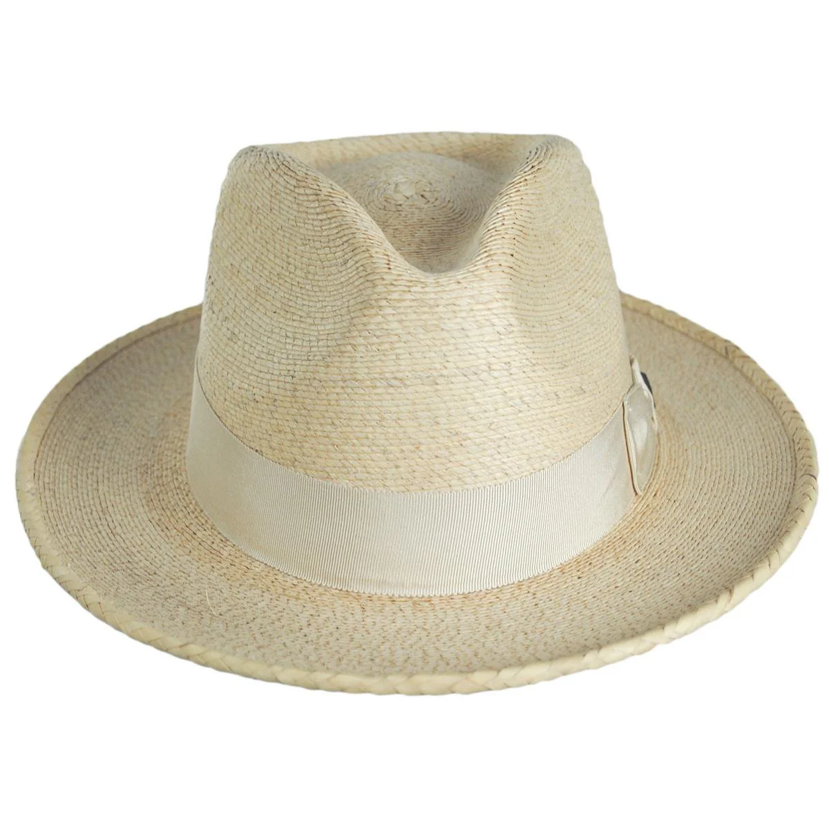 Swindle Palm Straw Fedora Hat - Image 3