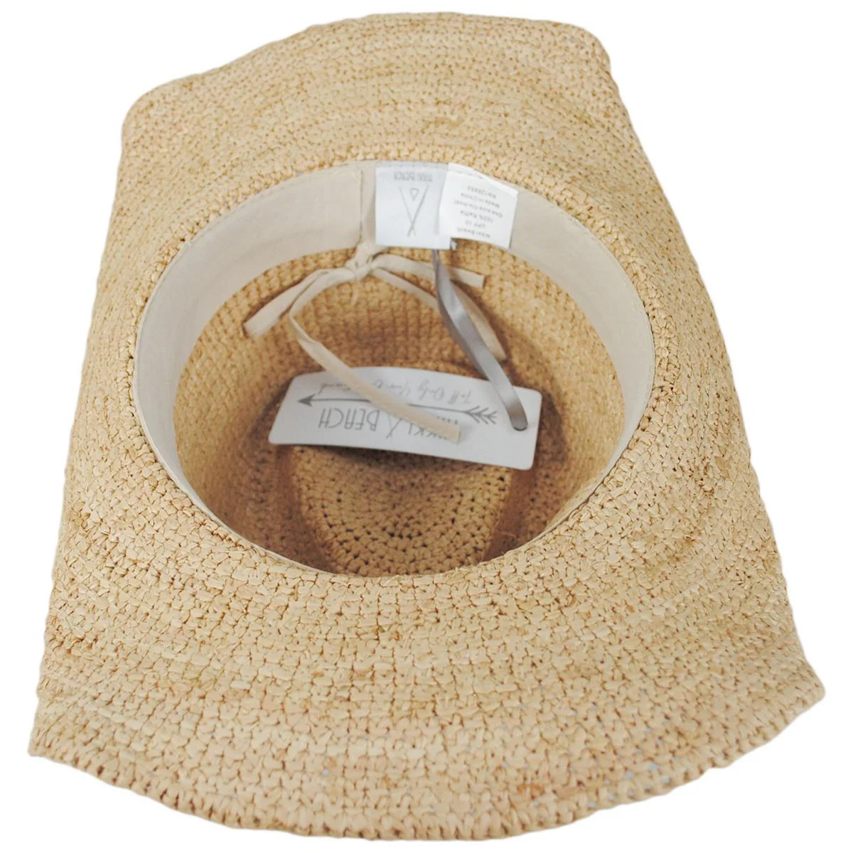 Sydney Raffia Straw Western Hat - Image 5