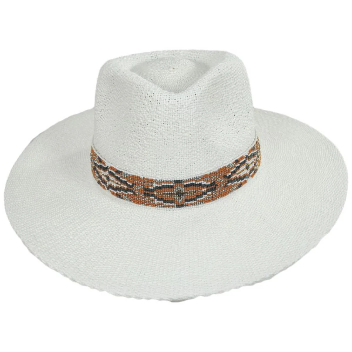 Talia Toyo Straw Rancher Fedora Hat - Image 2