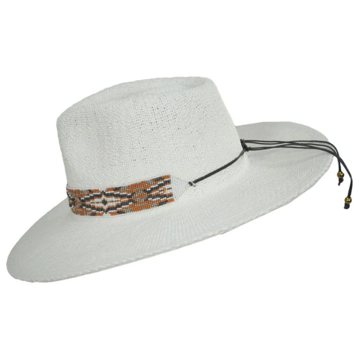 Talia Toyo Straw Rancher Fedora Hat - Image 3