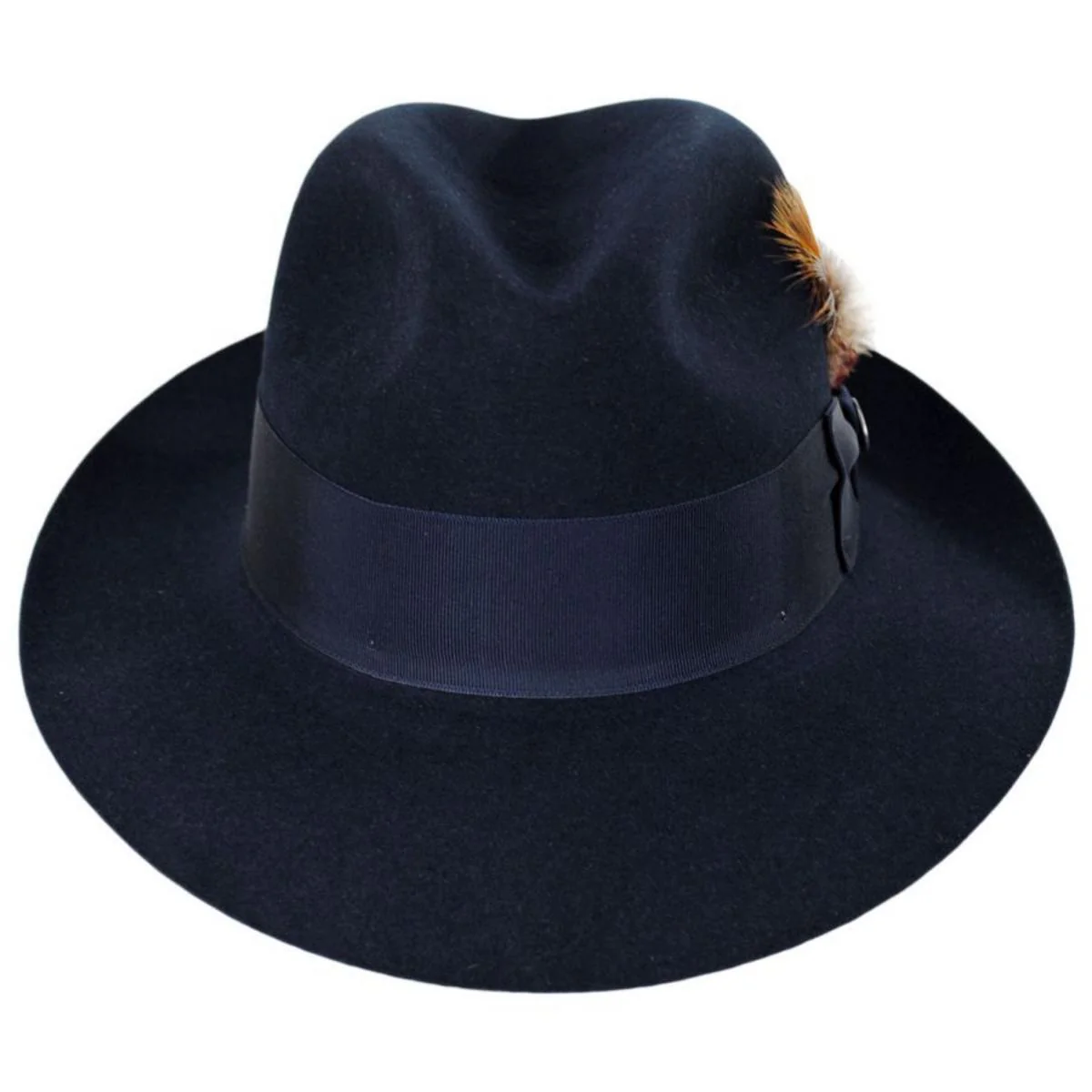Temple Fur Felt Fedora Hat - Image 16