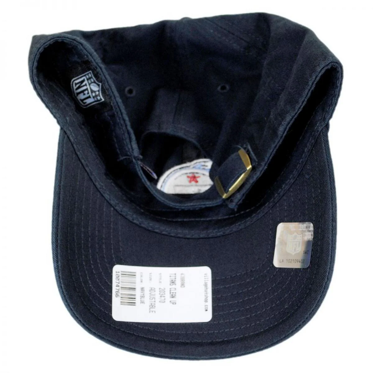 Tennessee Titans NFL Clean Up Strapback Baseball Cap Dad Hat - Image 4