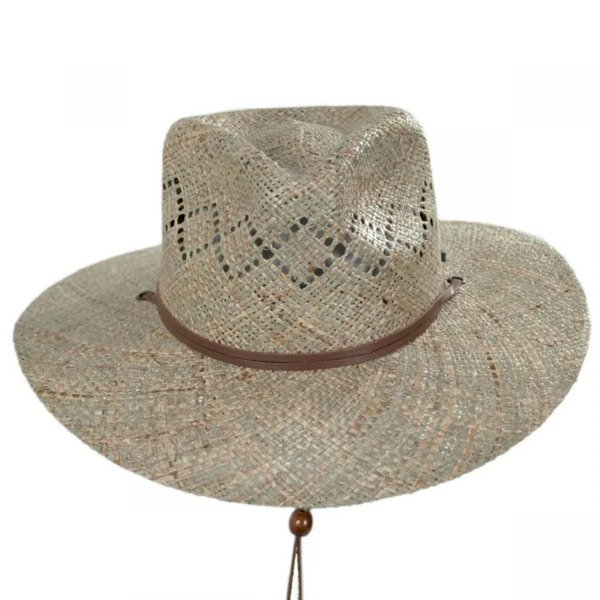 Terrace Seagrass Straw Outback Hat - Image 2