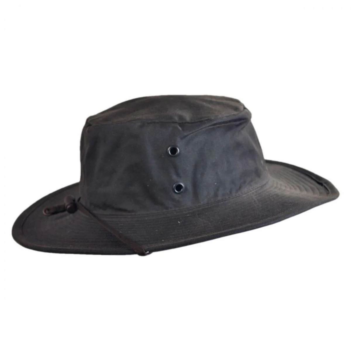 The Squatter Waxed Cotton Booney Hat - Image 3