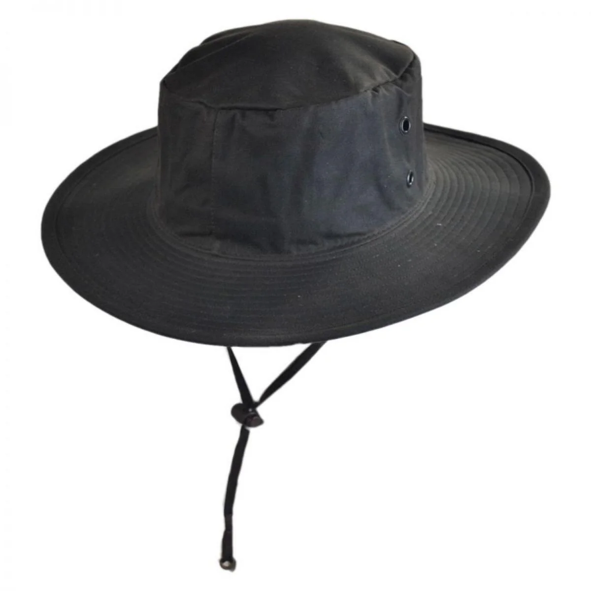 The Squatter Waxed Cotton Booney Hat - Image 4
