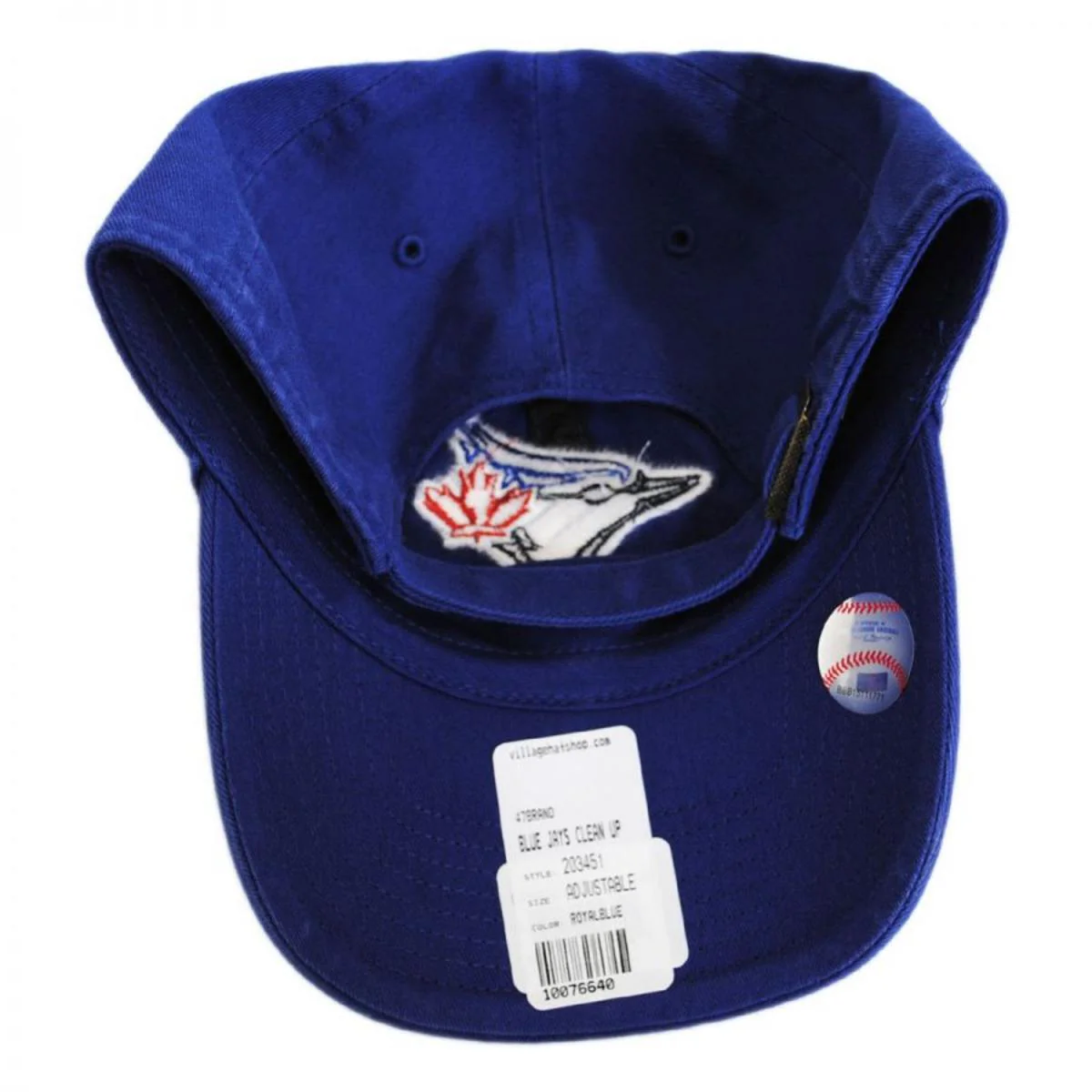 Toronto Blue Jays MLB Clean Up Strapback Baseball Cap Dad Hat - Image 2