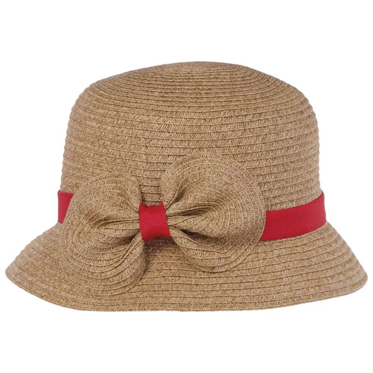 Toyo Straw Bow Cloche Hat - Made to Order - Image 7