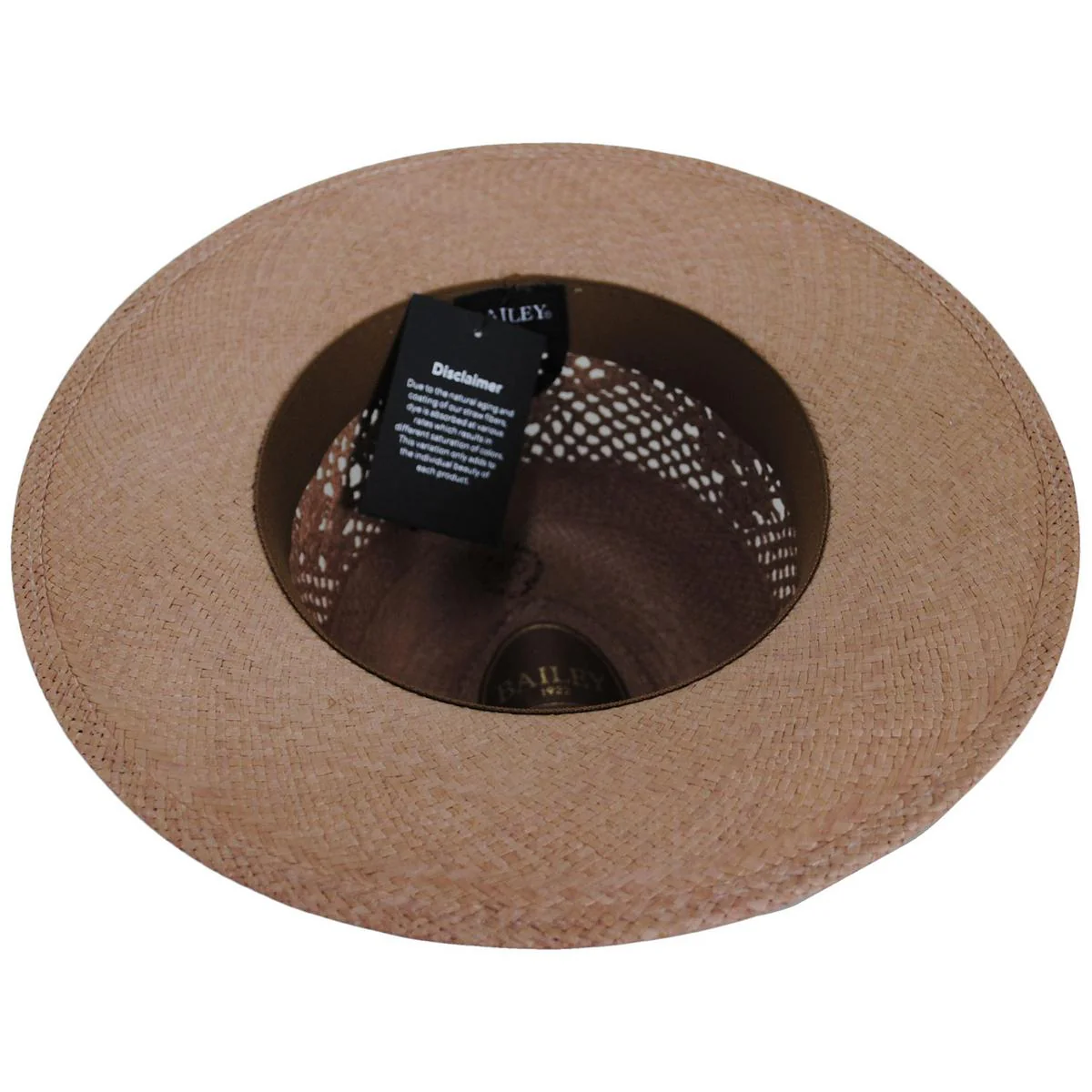 Trappe Panama Straw Fedora Hat - Image 4