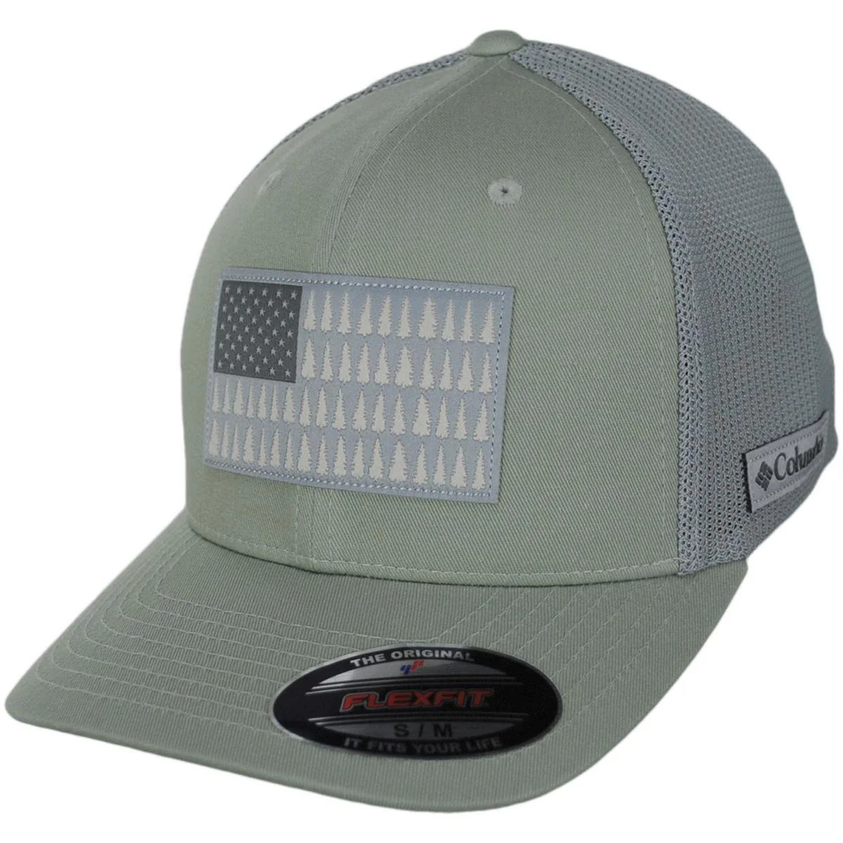 Tree Flag Mesh Flexfit Fitted Baseball Cap - Image 14
